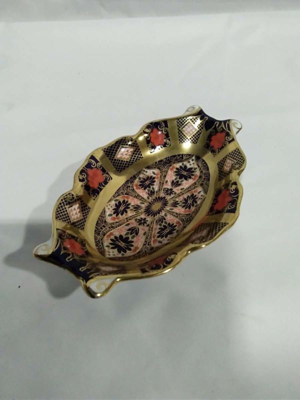 lot 521 Royal Crown Derby Imari pin dish