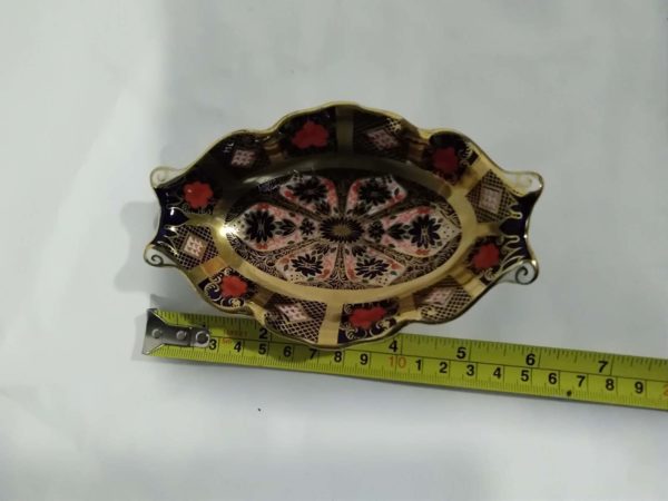 lot 521 Royal Crown Derby Imari pin dish - Image 3