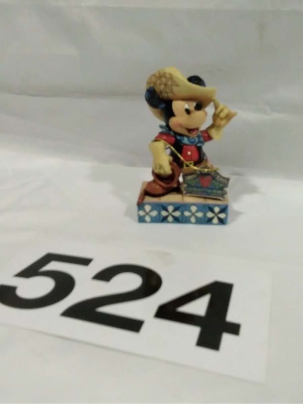 lot 524 Enesco Disney figure – roundup Mickey - Image 2