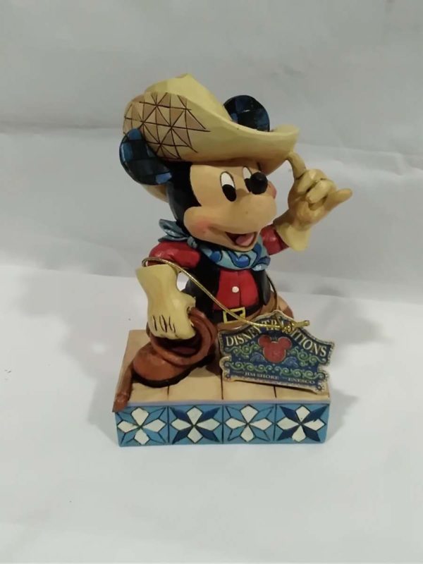 lot 524 Enesco Disney figure – roundup Mickey