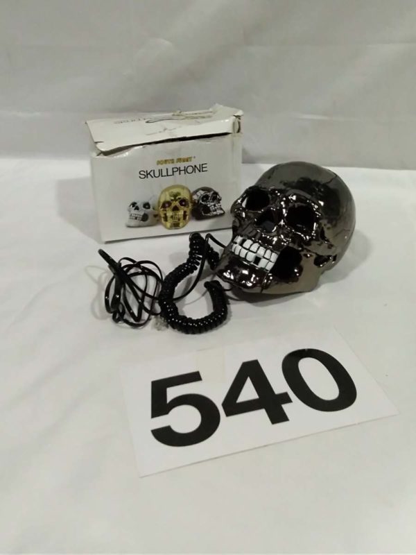 lot 540 Skull telephone - Image 2