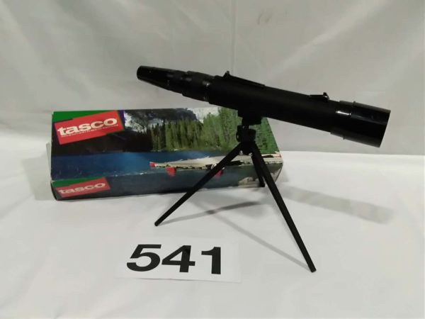 lot 541 Tasco 15x-45x50mm Zoom spotting scope with Tripod - Image 2