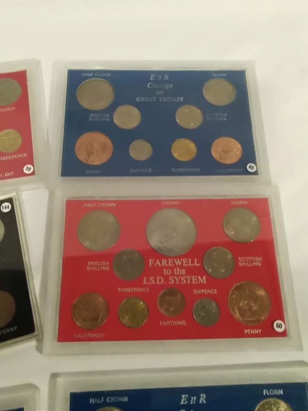 lot 552 6x cased coinage sets - Image 5