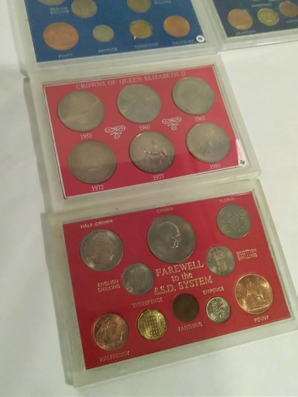 lot 556 6x British coinage sets - Image 3