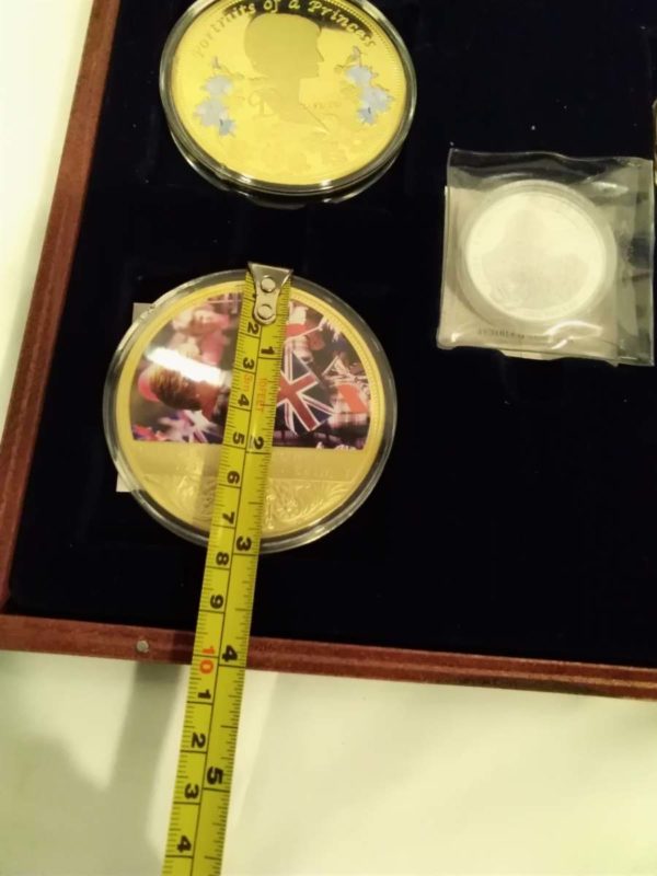 lot 567 cased Princess Diana collectables coins - Image 3