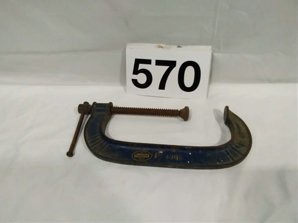 lot 570 G Clamp record 10″