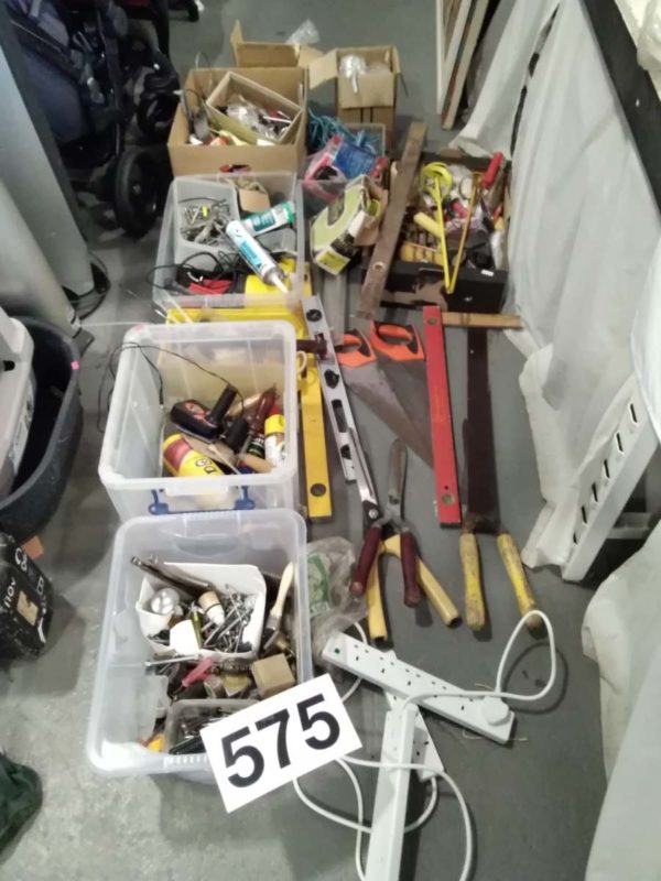 lot 575 assorted tools & Accessories