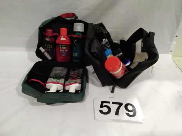 lot 579 2 bags of car care items