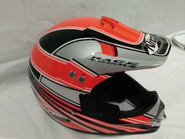 lot 603 Nitro racing rally / off road bike helmet - Image 2