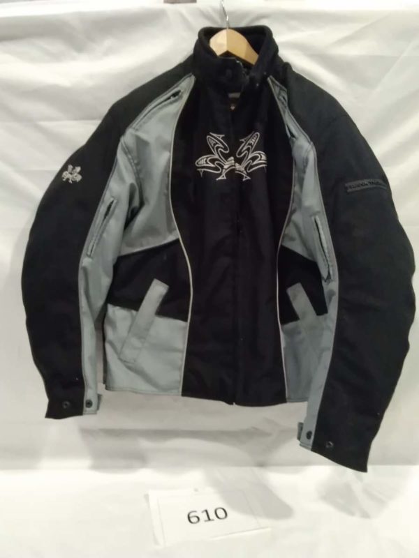 lot 610 Frank Thomas ladies motor bike jacket size LL