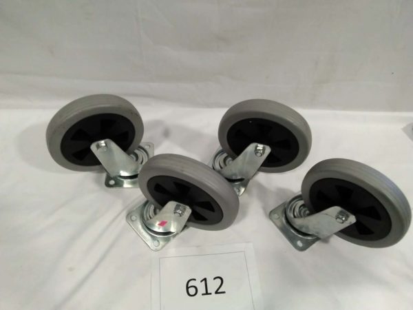 lot 612 4x Industrial Castors - Image 3