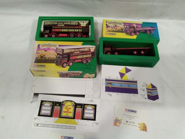 lot 614 2x Corgi Fairground Models