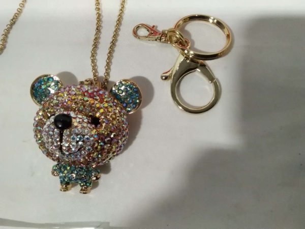 lot 654 boxed Butler & Wilson teddy bear necklace - Image 3