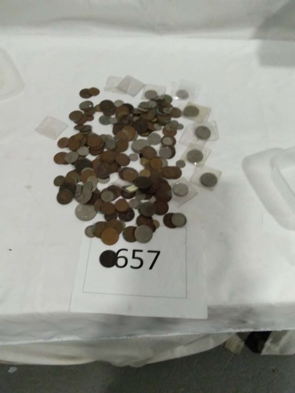 lot 657 assorted coins