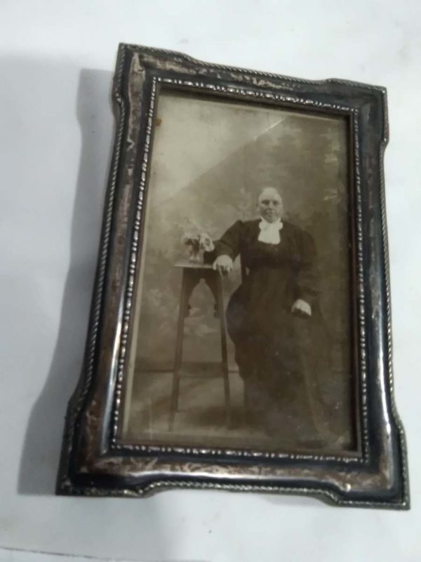 lot 659 hallmarked sterling silver photograph frame - Image 8