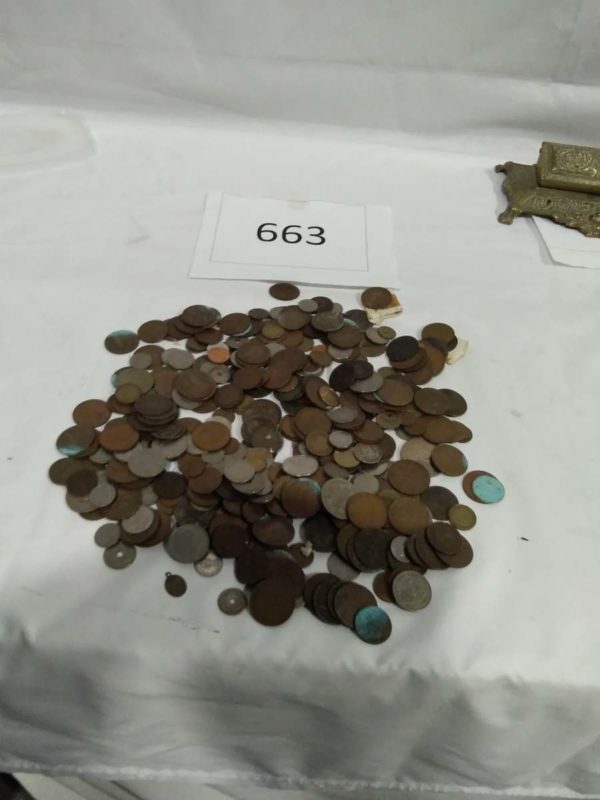 lot 663 assorted coins