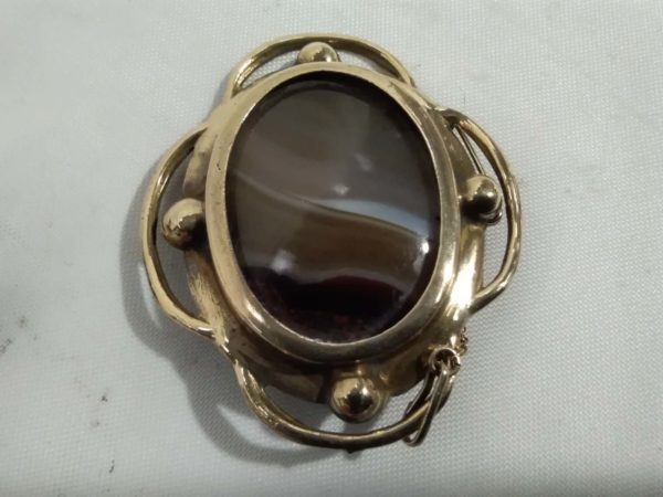 lot 675 2 Victorian brooches – sterling silver & Pinchbeck - Image 4