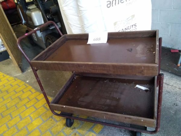 lot 688 industrial trolley - Image 3