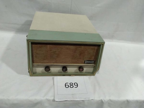 lot 689 vintage Dansette Conquest record player 1964 ( spares repairs)