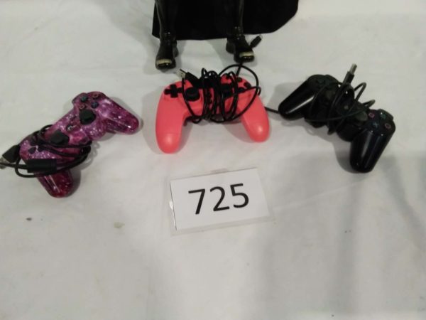 lot 725 19″ batman figure & games controllers (not tested) - Image 2