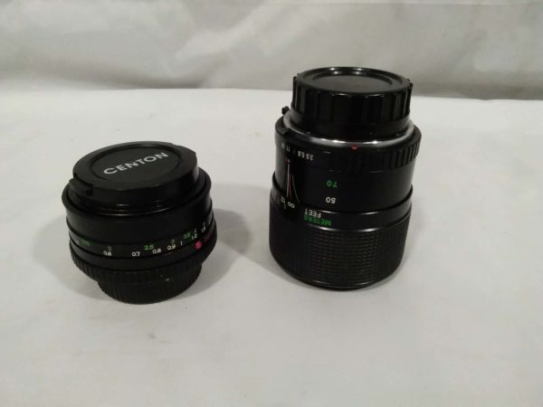 lot 727 2 x camera lenses