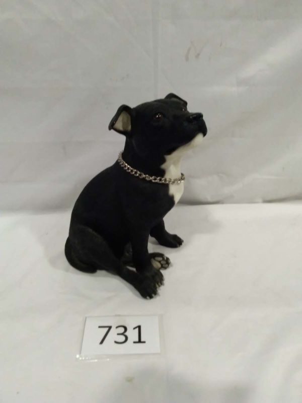 lot 731 The Leoonardo Collection Straffordshire Bull Terrier  ornament