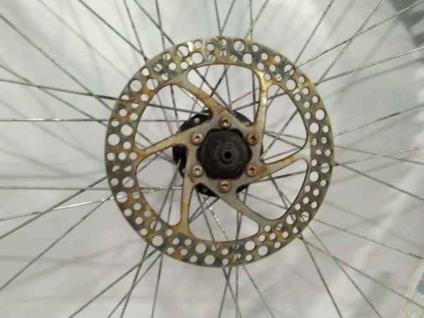 lot 732 2 x bicycle wheels - Image 4