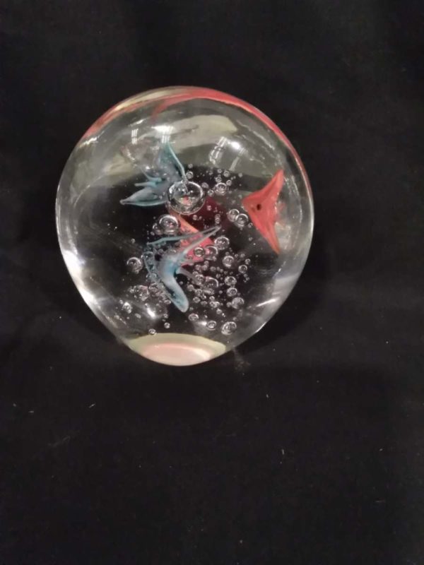 lot 738 4 x glass paperweights including Caithness - Image 6