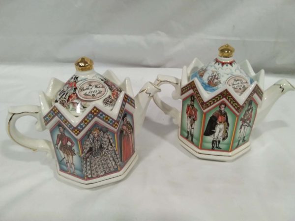 lot 739 5 x collectors teapots inclulding 4 x Sadler & 1 x Crown Dorset - Image 7