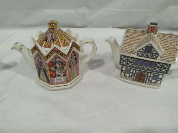 lot 739 5 x collectors teapots inclulding 4 x Sadler & 1 x Crown Dorset - Image 5