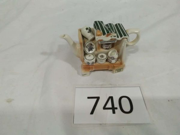 lot 740 Portmeirion miniature teapot - Image 2