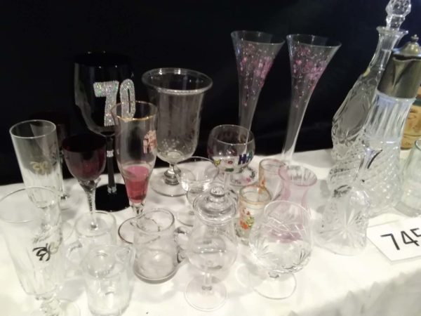 lot 745 decanters, claret jug & glassware, etc. - Image 3