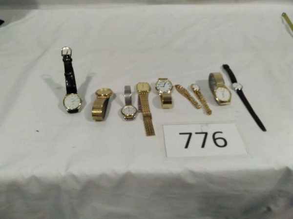 lot 776 quantity of watches, etc.