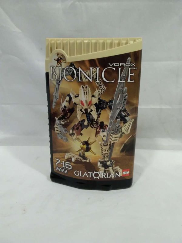 lot 797 Bionicle 7-16 Glatorian Lego set ( unused still sealed)