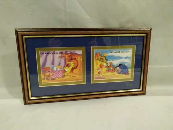 lot 801 Winnie the Pooh limited edition 75/1500 That famous bear stamp sheets