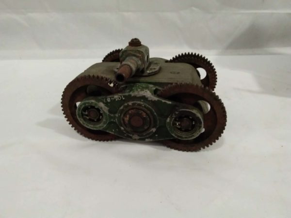 lot 803 antique scratch built army tank