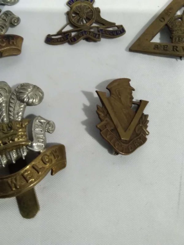 lot 844 collection of WW1 & WW2 badges - Image 7