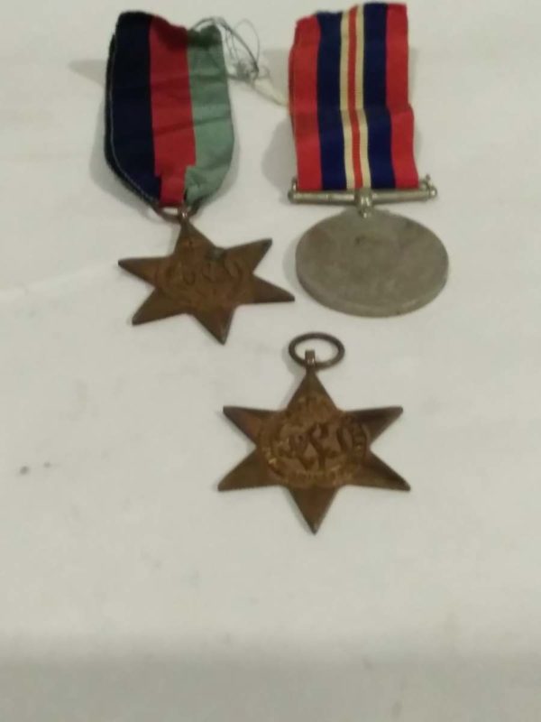 lot 847 collection of 3 WW2 medals