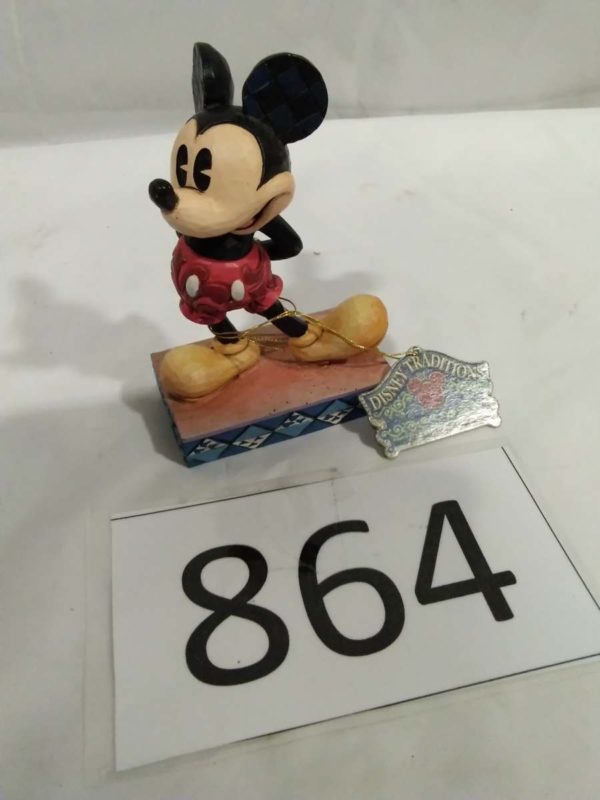 lot 864 Enesco Disney Figure – Mickey Mouse - Image 2