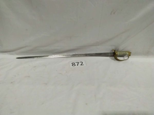 lot 872 Royal Navy Sword with lion head