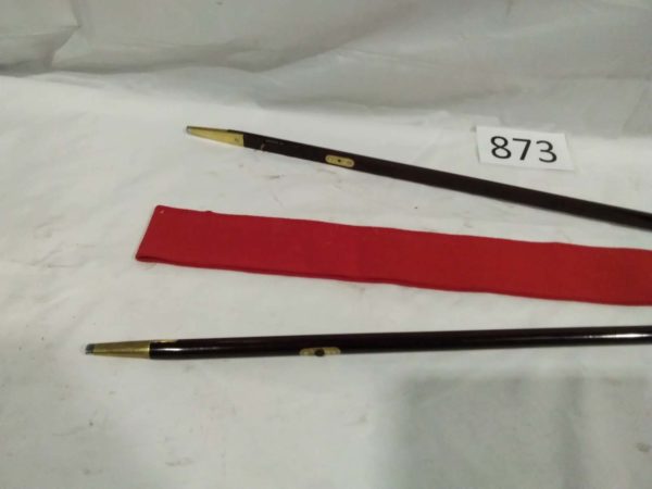 lot 873 Sergent Major sash & pace stick - Image 3