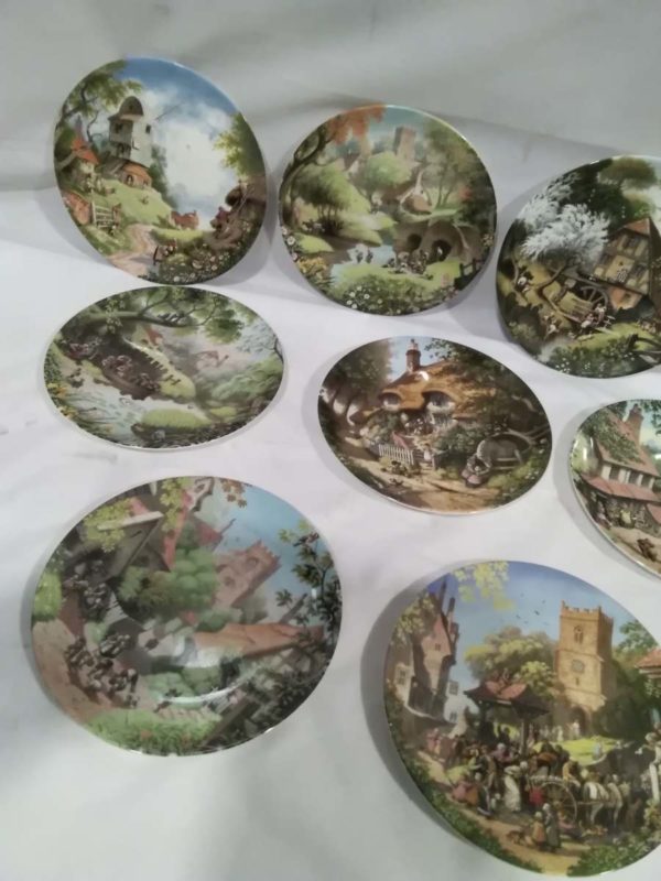 lot 886 12 limited edition Coalport collectors plates - Image 2