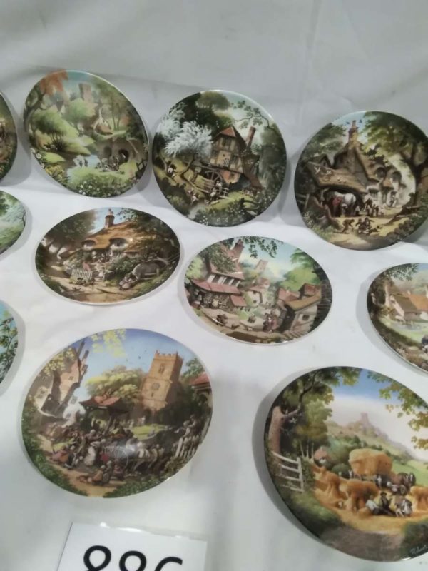 lot 886 12 limited edition Coalport collectors plates - Image 6