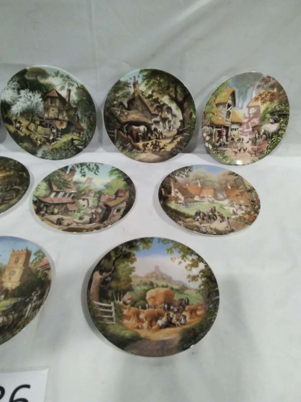 lot 886 12 limited edition Coalport collectors plates - Image 5