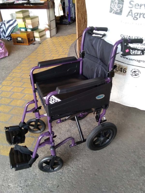 lot 889 wheel chair - Image 2