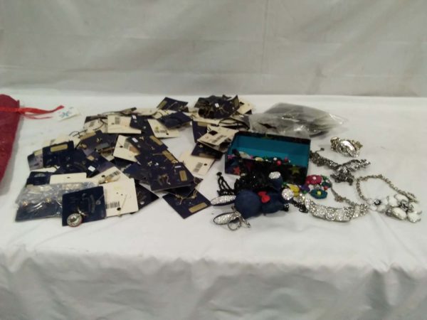 lot 920 quantity of Moon stone carded jewellery & costume jewellery