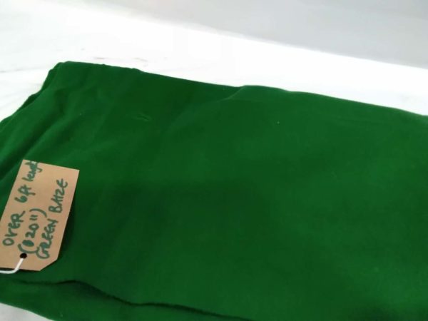 lot 922 6ft length of green baize cloth for lining boxes etc - Image 3