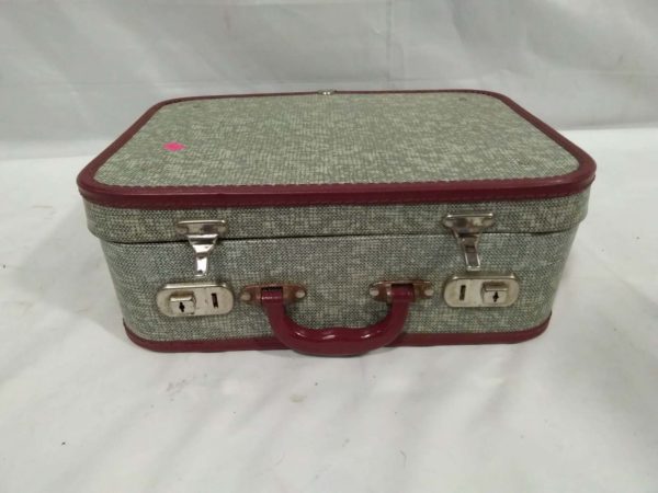 lot 929 vintage picnic hamper/case with contents - Image 4