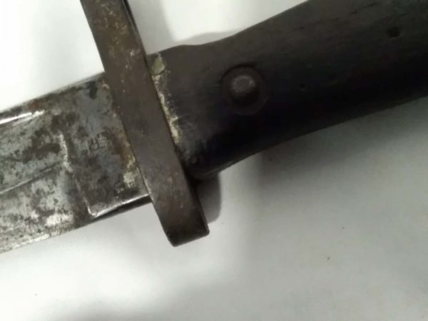 lot 942 German WWI Mauser bayonet with stamp - Image 6