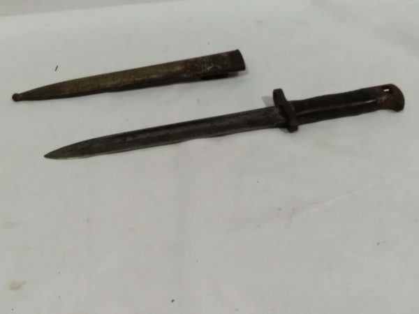 lot 942 German WWI Mauser bayonet with stamp - Image 4